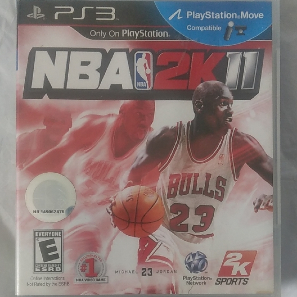 NBA 2K11 PS3 Game - Red Cover